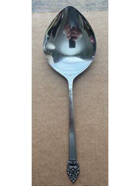 Oneida Community Vinland (Stainless) Pattern Solid Smooth Casserole Spoon 8 5/8"